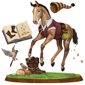 Божественная лошадь Мальчик с пальчик