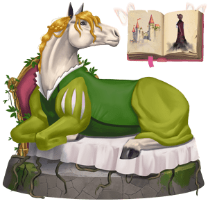 Божественная лошадь Спящая красавица