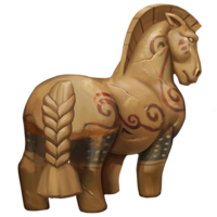 Хвост, заплетенный в косичку